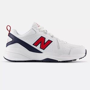 Brand New New Balance MX608HR5 White and Navy Wide Men’s Training Shoes